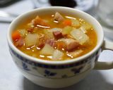 野菜パパイヤと根菜のスープ作り方7写真