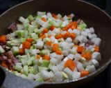 野菜パパイヤと根菜のスープ作り方4写真
