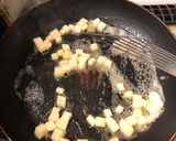 マスカルポーネと2種類の食感のリンゴ作り方1写真