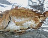 にらみ鯛(祝い鯛)の焼き方作り方12写真