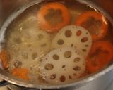 正月♪甘塩っぱい♪普段の味噌で餡餅の雑煮作り方3写真
