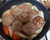 和風煮込みハンバーグ作り方1写真