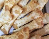 ☆餃子の皮で♪蒸し大豆チーズスティック☆作り方4写真