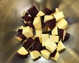 さつまいもの炊き込みご飯作り方1写真