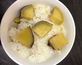 さつまいもの炊き込みご飯作り方3写真
