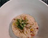 柚子塩辛バター醤油飯作り方3写真