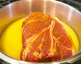 カーニータス（豚肉の煮込み　メキシコ流）作り方5写真