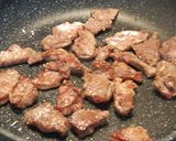 キャベツと牛ヒレ肉の炒めもの作り方3写真
