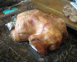 我が家の鶏の丸焼き（ローストチキン）作り方24写真