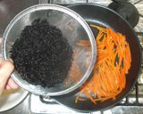 ツナ缶ひじき炒め♪簡単乾物煮物作り方5写真