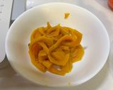 (10分できる料理) 南瓜の塩卵和え作り方2写真