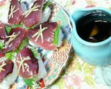 つまみに♪✿新鮮かつおの❀握り寿司✿作り方5写真