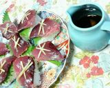 つまみに♪✿新鮮かつおの❀握り寿司✿作り方8写真