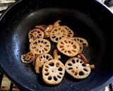 レンコンとシーチキンのキンピラ作り方6写真