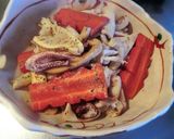 金時人参とスルメイカのオリーブオイル炒め作り方4写真