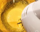 抹茶のシフォンケーキ♡あずきホイップのせ作り方5写真