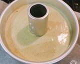 抹茶のシフォンケーキ♡あずきホイップのせ作り方10写真