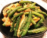 抱えて食べたい♡いんげんの胡麻和え作り方5写真