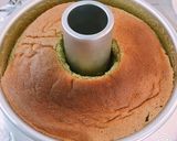 抹茶のシフォンケーキ♡あずきホイップのせ作り方13写真