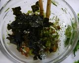 簡単！さっぱり☆水菜納豆作り方1写真