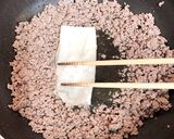 ご飯のおともに★簡単ピリ辛肉そぼろ作り方4写真