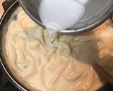 濃厚クリーミー♡豆乳たらこクリームうどん作り方5写真