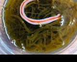 洗い物なし！！超簡単〜かにかまもずく酢作り方4写真