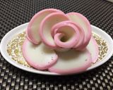 簡単ペットボトル蓋で作る薔薇かまぼこ飾り作り方14写真