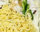キャベツ＆ベーコン●納豆ソース焼きそば作り方3写真