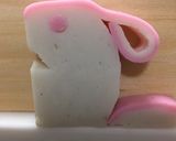 縁起良い立ちうさぎかまぼこ飾り切り作り方14写真