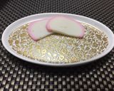 おせちに花のかまぼこ 梅！桃！桜の花作り方3写真