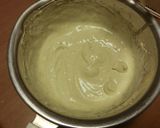 簡単★黒豆と抹茶のアイスチーズケーキ作り方2写真