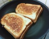 あんこたっぷりのハニーチーズサンド作り方3写真