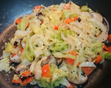 塩胡椒味のさっぱり五目野菜炒め作り方5写真