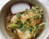 年越しそば！海老とみつばのかき揚げそば♫作り方9写真