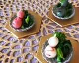 鞠麩と菜の花の煮物作り方5写真