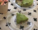 餡入り♪抹茶生チョコケーキ♪作り方10写真