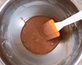 ＊卵白消費 ふわもちチョコロールケーキ＊作り方3写真