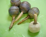 簡単お節！くわいの含め煮作り方1写真