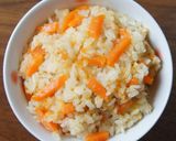 人参しりしり炊き込みご飯作り方5写真