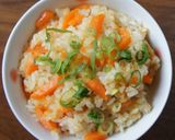 人参しりしり炊き込みご飯作り方6写真