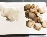 余ったイカ刺し フライパンでかき揚げ！作り方1写真