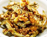 お正月に。抹茶黒豆おからチーズケーキ作り方21写真