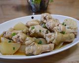 鶏手羽元肉と大根の煮物作り方3写真