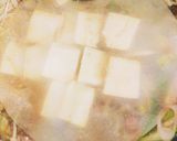 ヘルシー♡きのこ入り肉豆腐作り方5写真