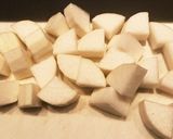 鶏手羽元と大根の煮物作り方1写真