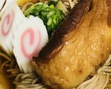 ソーキ風蕎麦●角煮＆戸隠蕎麦で作り方4写真
