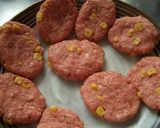 お弁当にいかが？ミニコーンハンバーグ♪作り方4写真