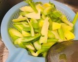 簡単 時短 セロリのピクルス作り方1写真