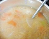 餅無し、お焦げでお雑煮風作り方4写真